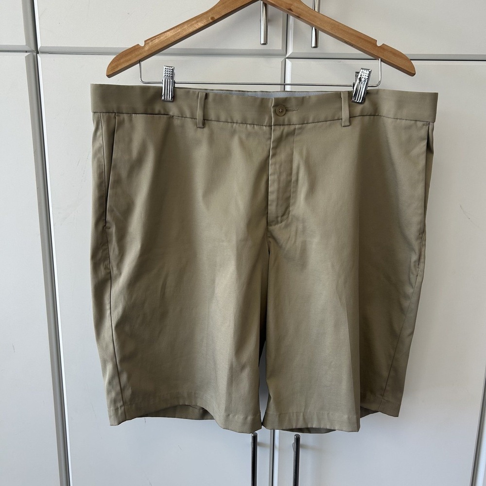 Nike Golf Dri-FIT Standard Fit Shorts Mens 38 Khaki Tan Performance